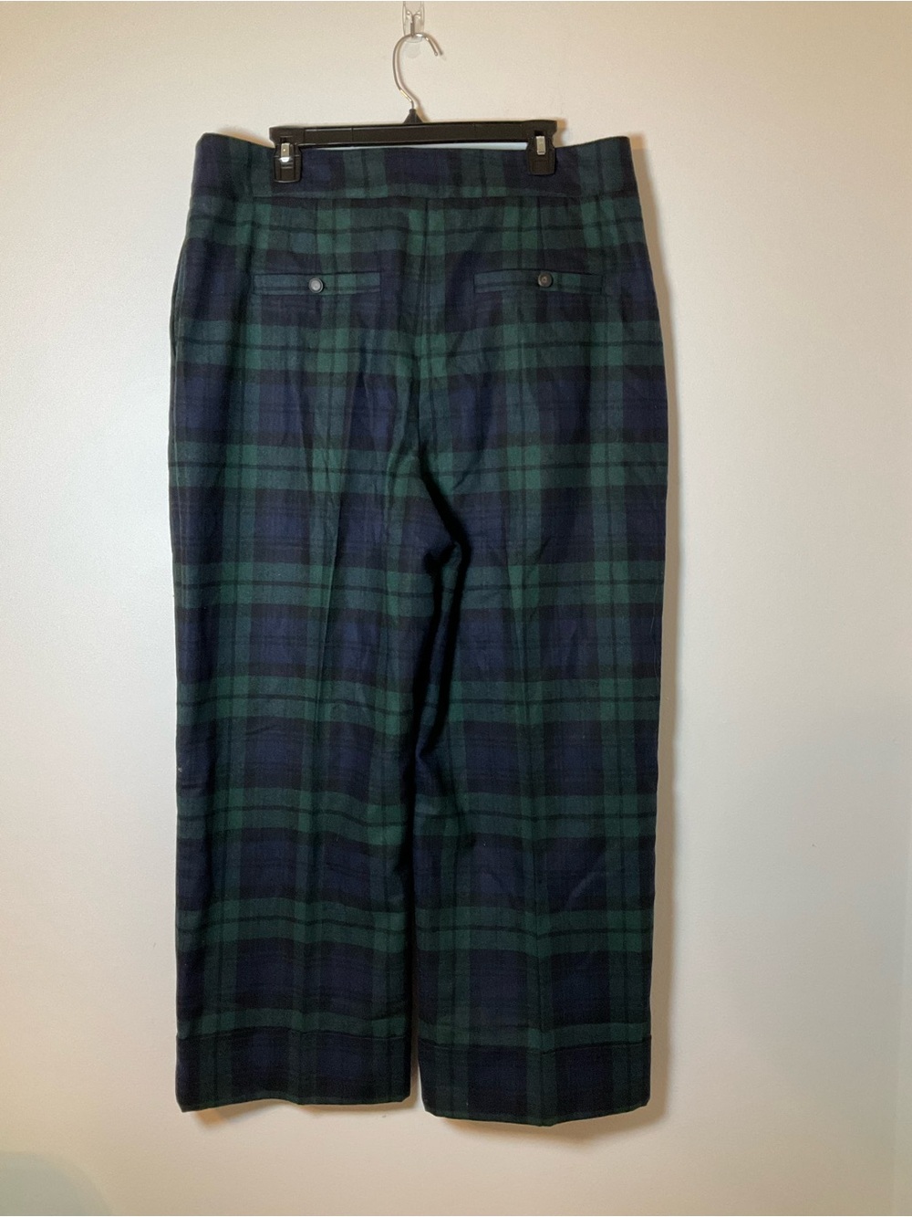 NWT Sézane Damon Plaid Wool Pants 48 - Picture 3 of 7